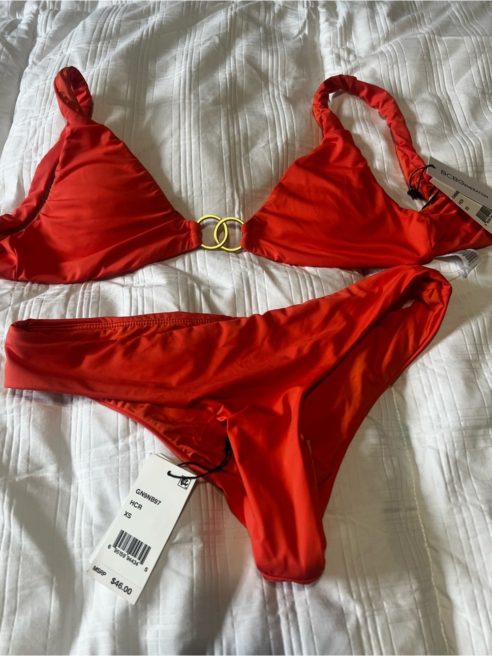 BCbG  Triangle Bikini Set -